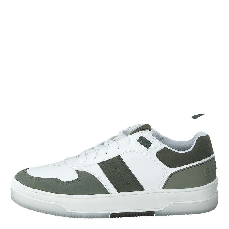 T2300 Blk M Wht-olv
