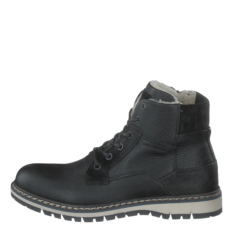Boaz Hi Fur M Blk