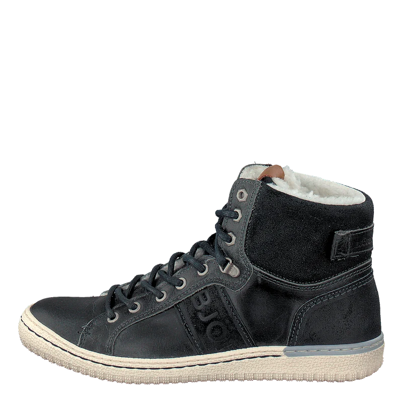 Alec Mid Fur Navy