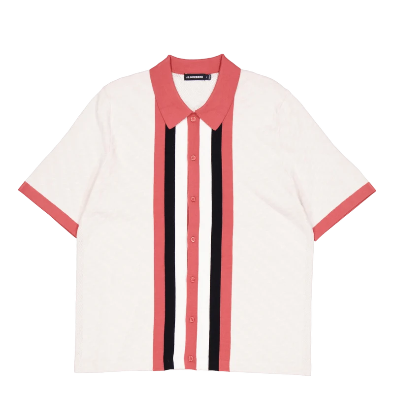 Rayne Jacquard Monogram Shirt U029 Moonbeam