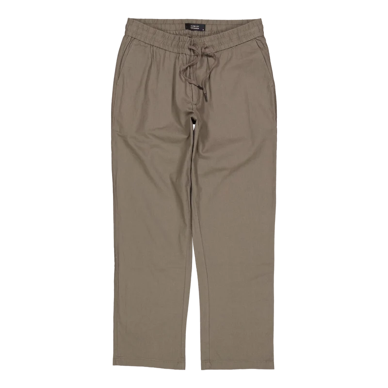 Barcelona Cotton / Linen Pants Dusty Green