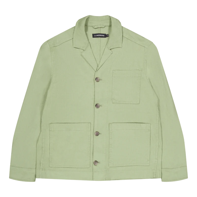 Errol Linen Workwear Overshirt M311