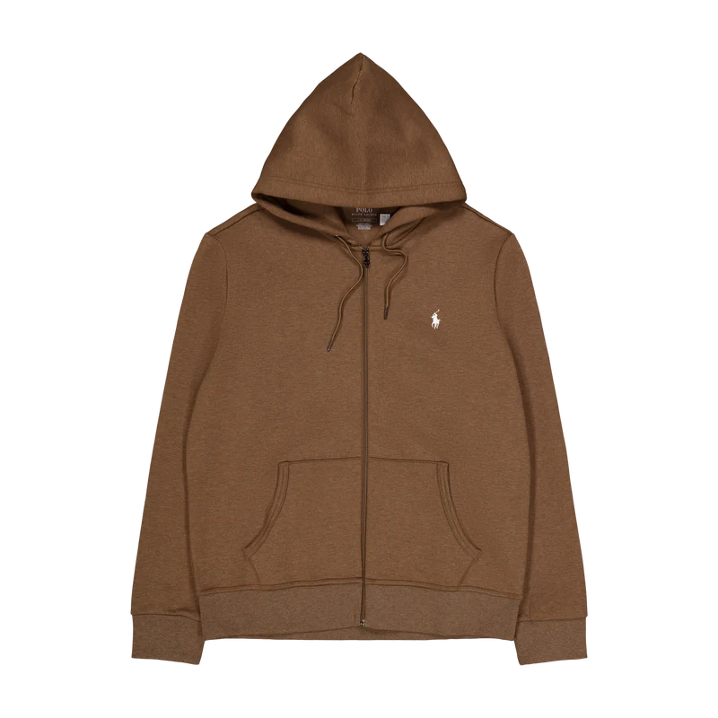 Polo Ralph Lauren Double Knit Fullzip Hoodie Cedar