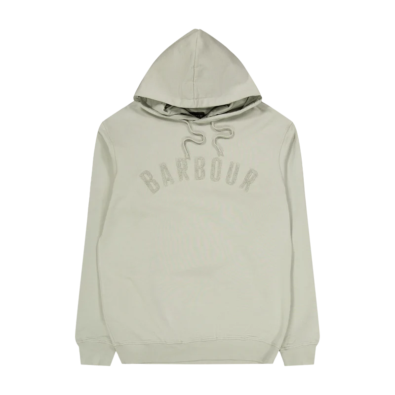 Barbour Prep Logo Hood Gy78 Forest Fog