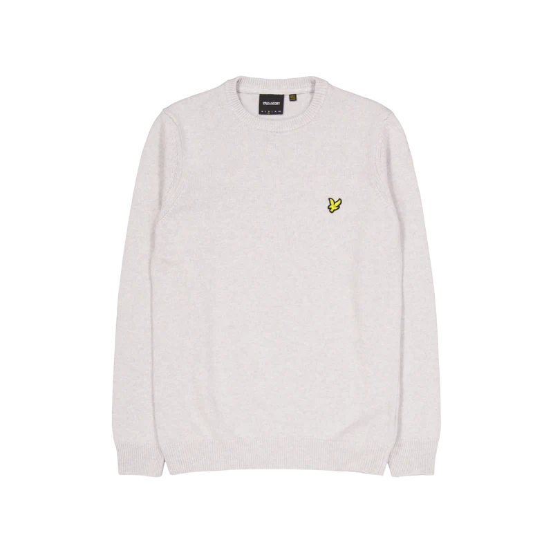 Crew Neck Lambswool Blend Jump X113 Marl