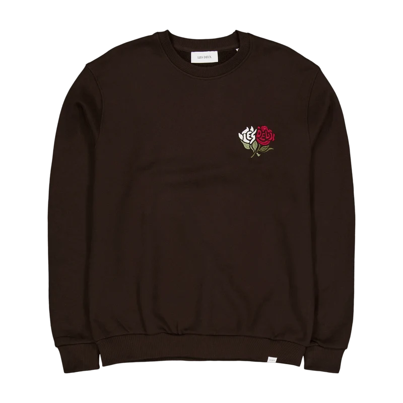 Les Deux Felipe Sweatshirt Coffee
