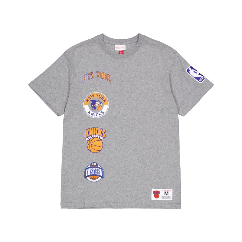M&n City Collection S/s Tee Grey Heather