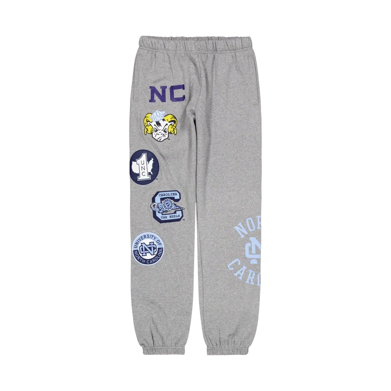 M&n City Collection Fleece Pan Grey Heather