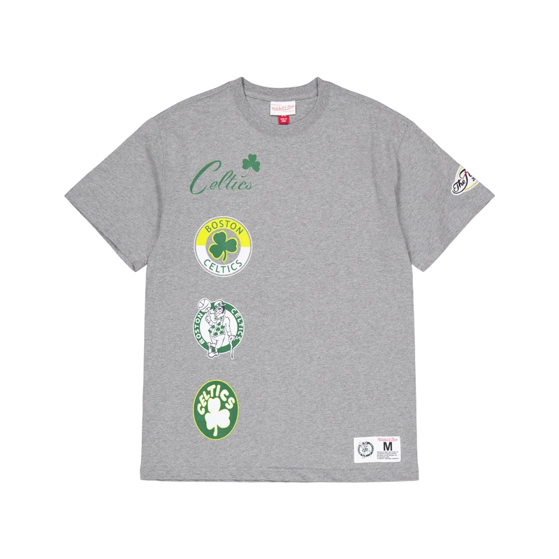 M&n City Collection S/s Tee Grey Heather