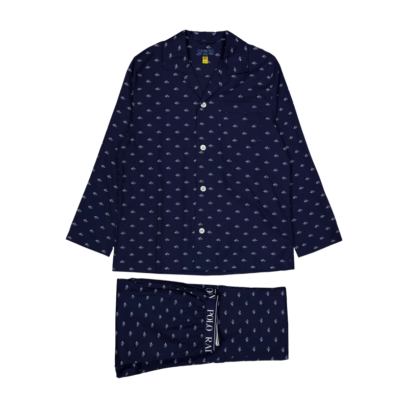 Polo Ralph Lauren Cotton Sleep Set 003 Prl Logo