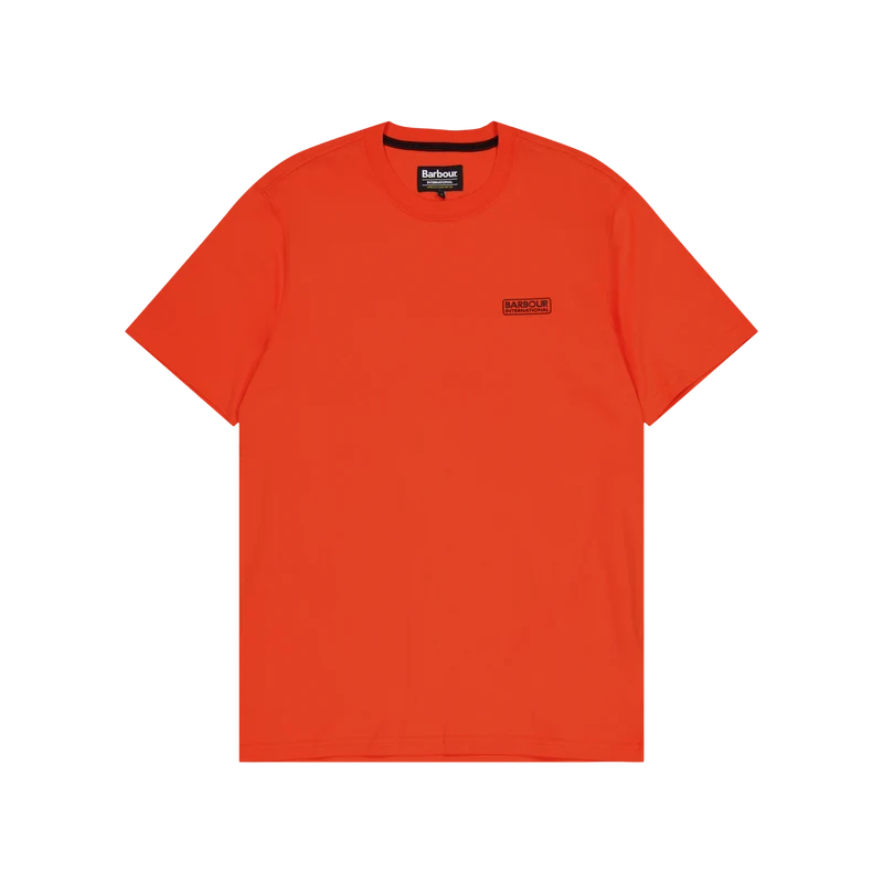 Barbour B.intl Small Logo Tee Or32 Marmalade