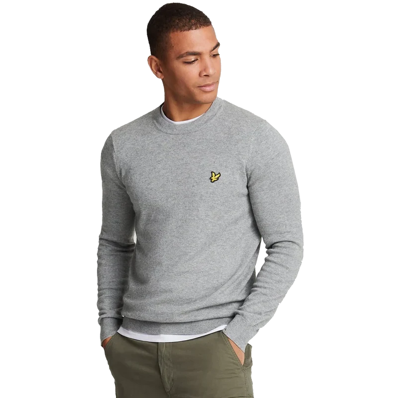 Cotton Merino Crew Jumper T28