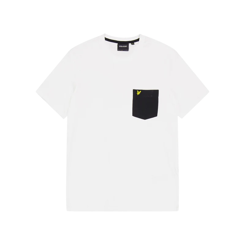 Lyle & Scott Contrast Pocket T-shirt W104
