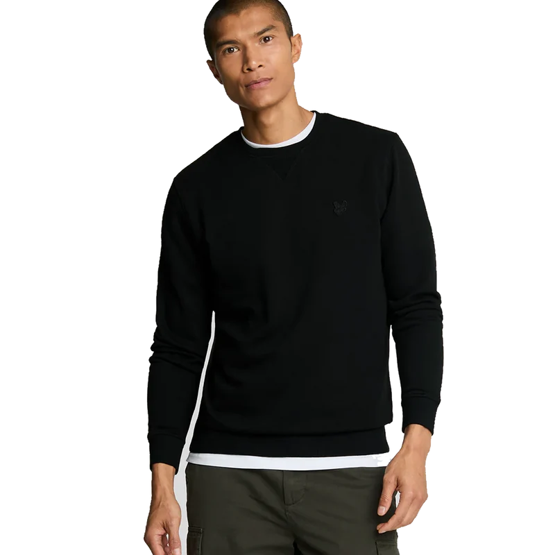 Tonal Eagle Crew Neck Sweatshi Z865 Jet