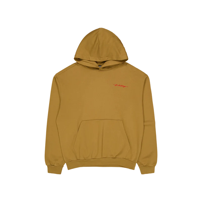 Karson Graphic Hoodie E347 Butternut