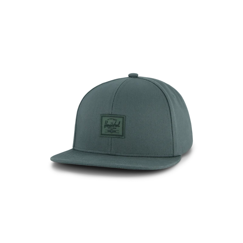Whaler 6 Panel Cap Tonal Dark Forest