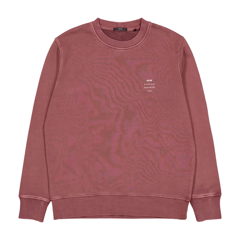 Neuw Crew Oxblood