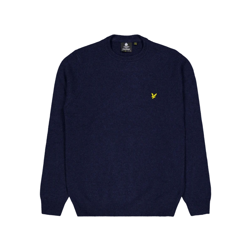 Lyle & Scott Crew Neck Lambswool Blend Jump