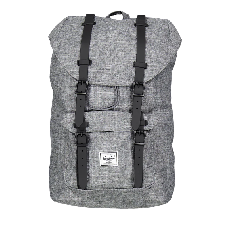 Herschel Herschel Little America Mid-vo 00919 Raven Crosshatch