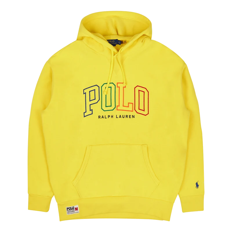 Polo Ralph Lauren Rl Fleece-lsl-sws Lemon Crush