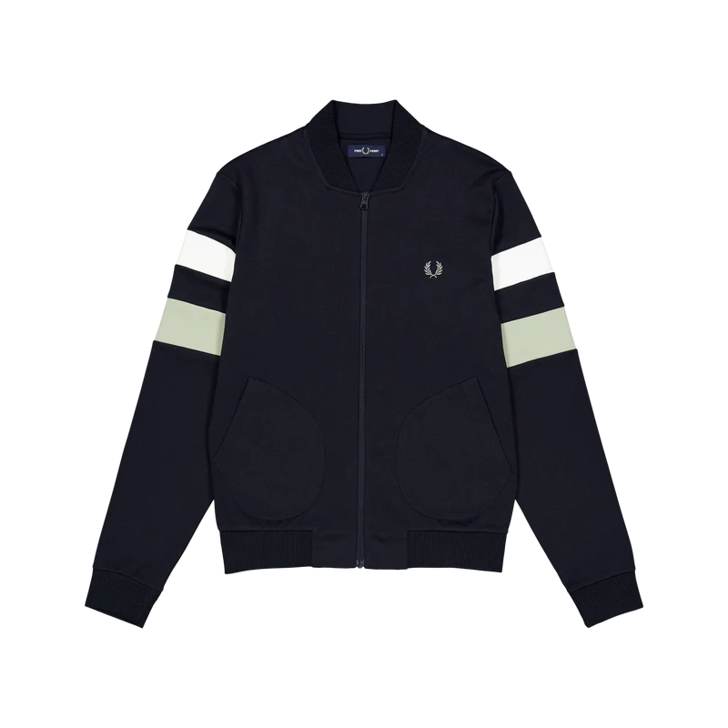 Fred Perry Tipped Sleeve Trk Jkt 608