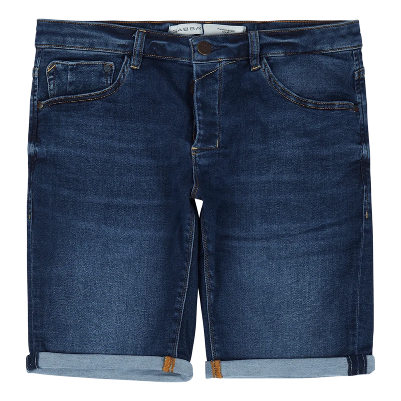 GABBA Jason K3787 Sanza Shorts 0566 Denim Wash