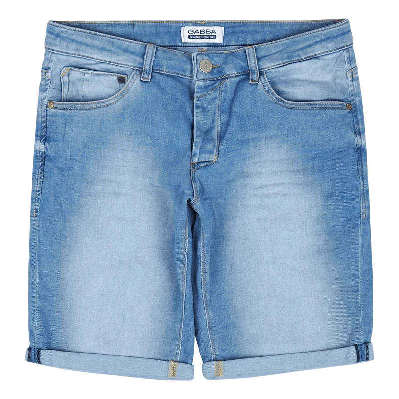 GABBA Jason K3787 Sanza Shorts 0566 Denim Wash