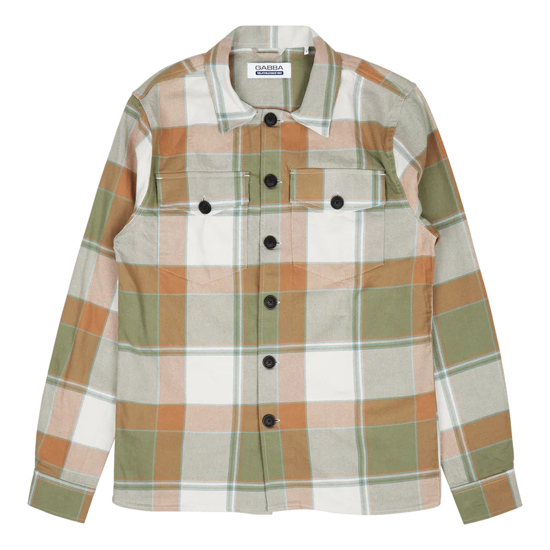 GABBA Clipper Team Big Check Overshirt Check