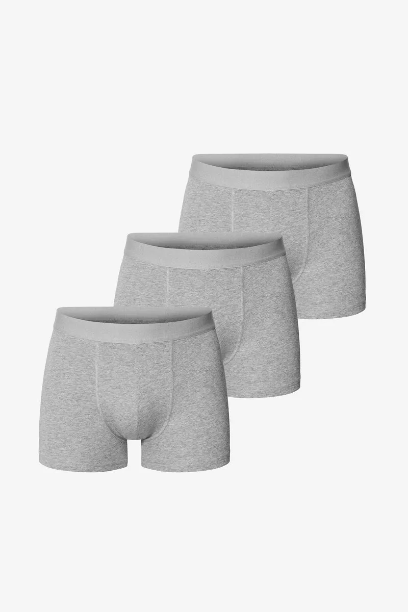 Boxer-Brief 3-Pack Grey Melange