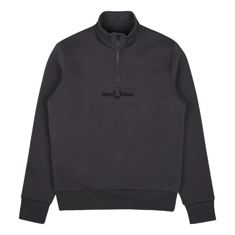 Fred Perry Embroidered H Zip Sweat G85