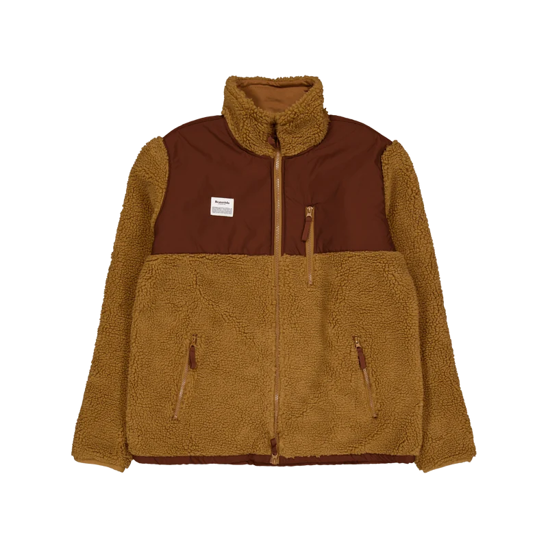 Panel Zip Fleece 4075 Camel