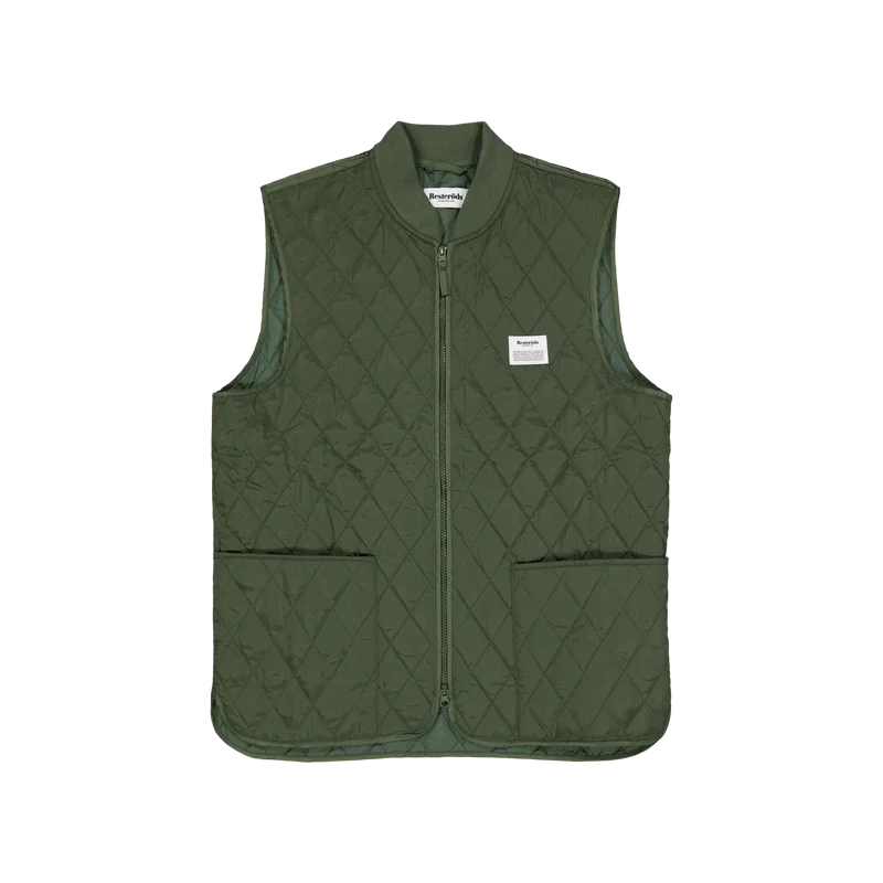 Quilted Zip Vest 90 Army