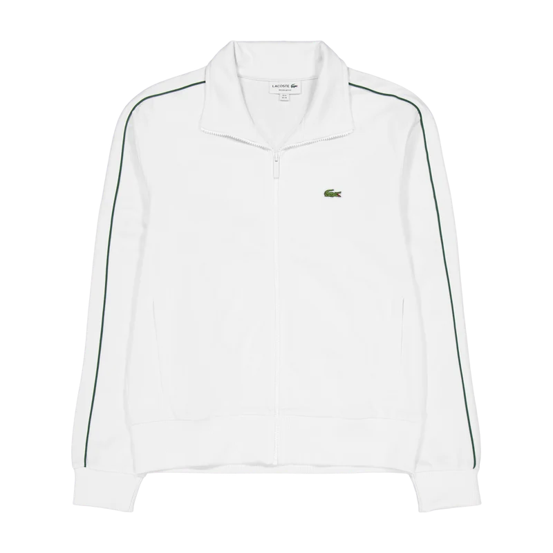 Lacoste Full Zip Sweater 70v Flour