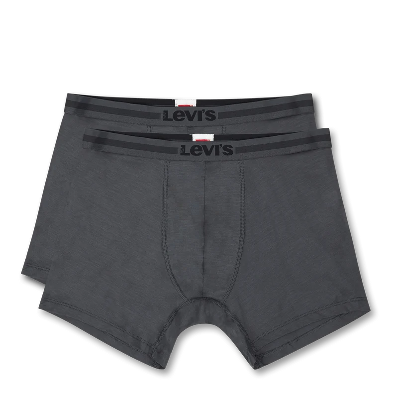 Levis Men Tencel Boxer Brief 2 005 Dark Shadow