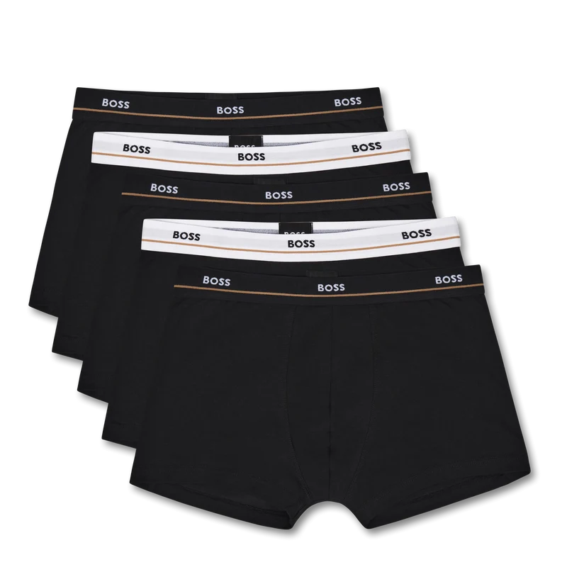 Boss 5 Pack Mens Trunk