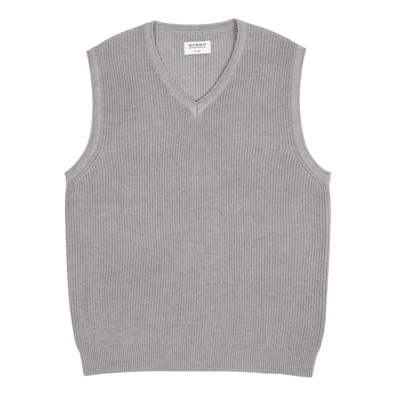 Cape Vest Knit Mel