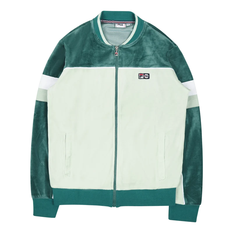 Zielitz Jacket With Zipper Spruce-silt