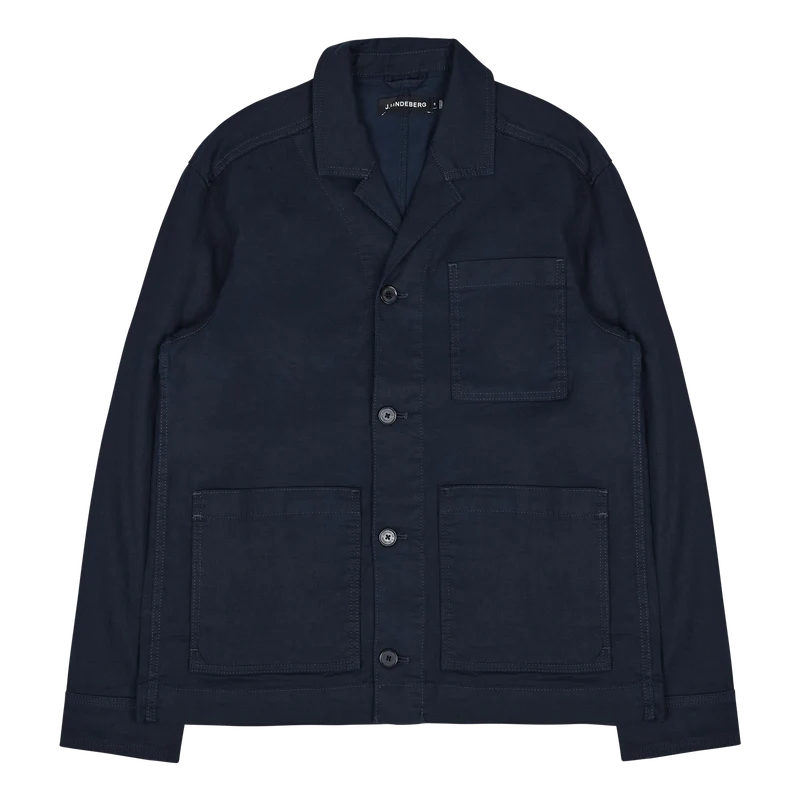 Errol Linen Workwear Overshirt 6855 Jl