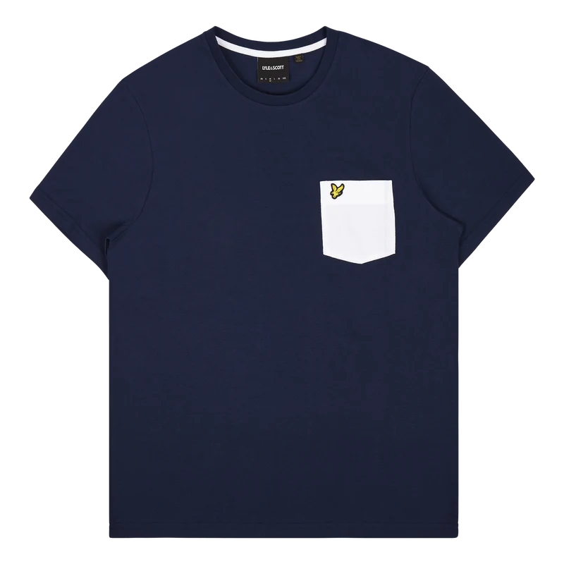 Contrast Pocket T-shirt Z629 /