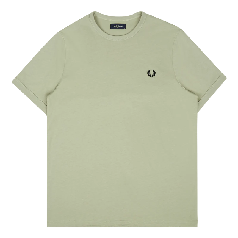 Fred Perry Ringer T-shirt M37 Seagrass