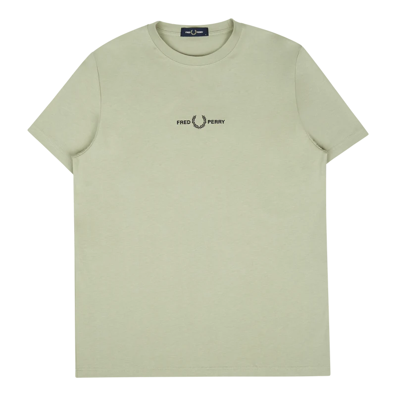 Fred Perry Embroidered T-shirt M37 Seagrass