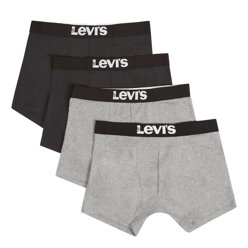 Levis Men Solid Basic Boxer Br 1