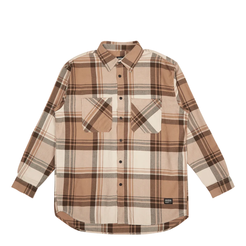 State Worker Shirt Nougat Check