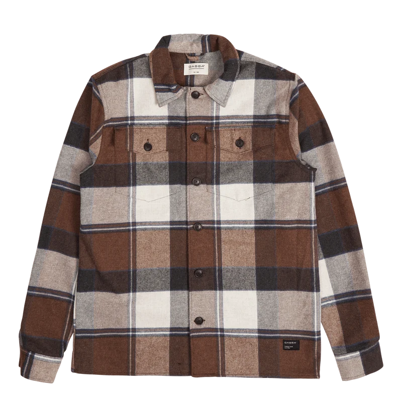 Clipper Big Check Overshirt Multi Check