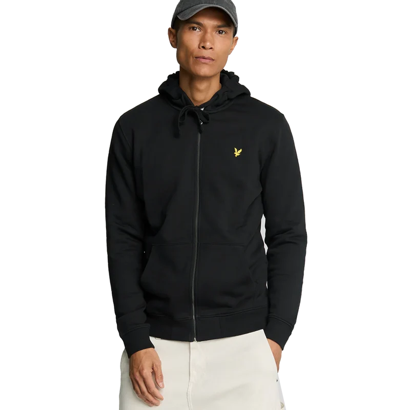 Zip Through Hoodie Jet