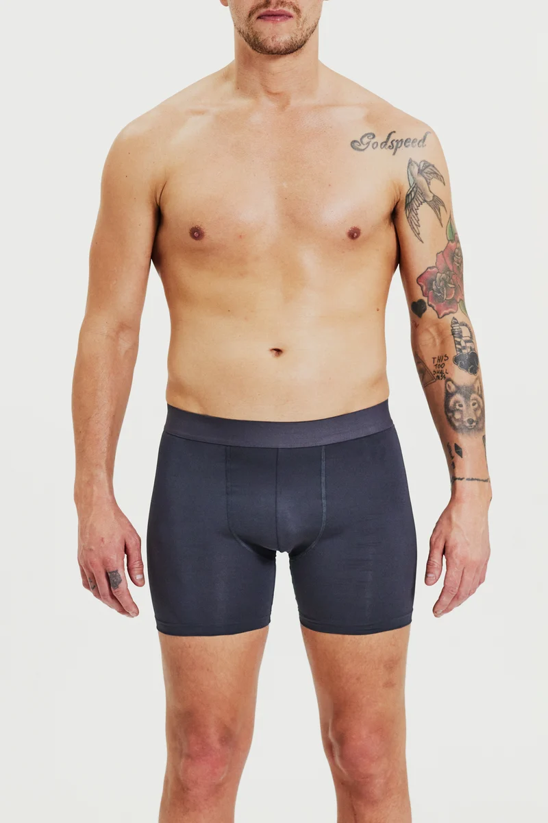 Boxer Brief Active 2-Pack Iron Grey