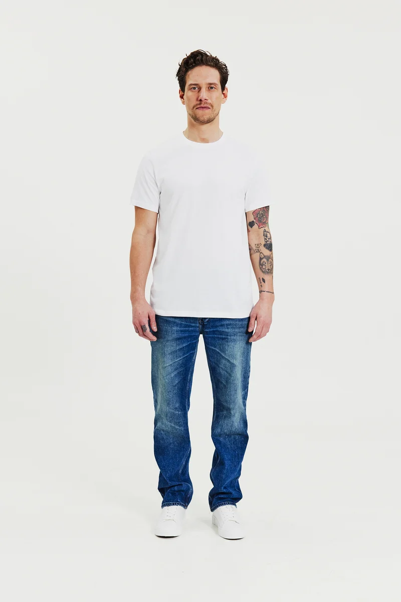 Crew-Neck Regular White
