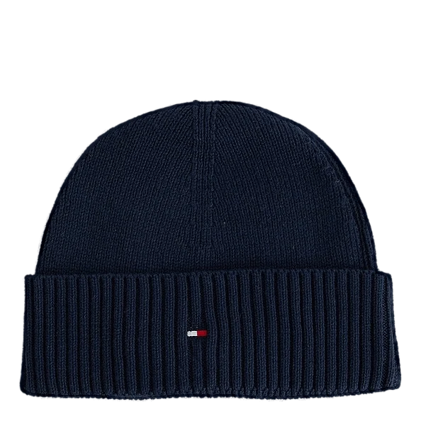 Essential Rib Short Beanie Tommy